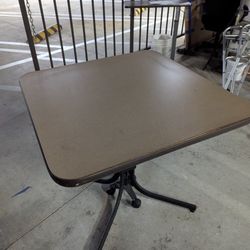 36' Square Table Top Folds Down 