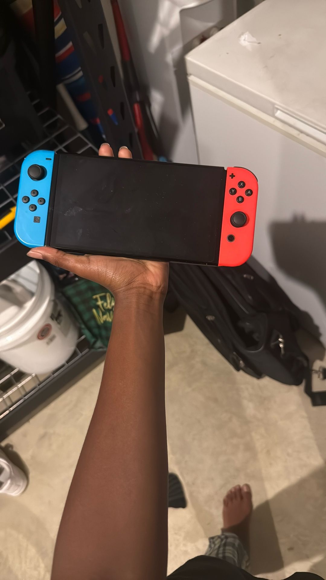 New Nintendo switch still have box