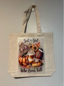 Natural Canvas Tote / T-Shirt
