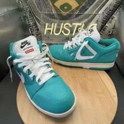 Nike Supreme x Air Force 2 Low Teal Men’s Sz 11.5
