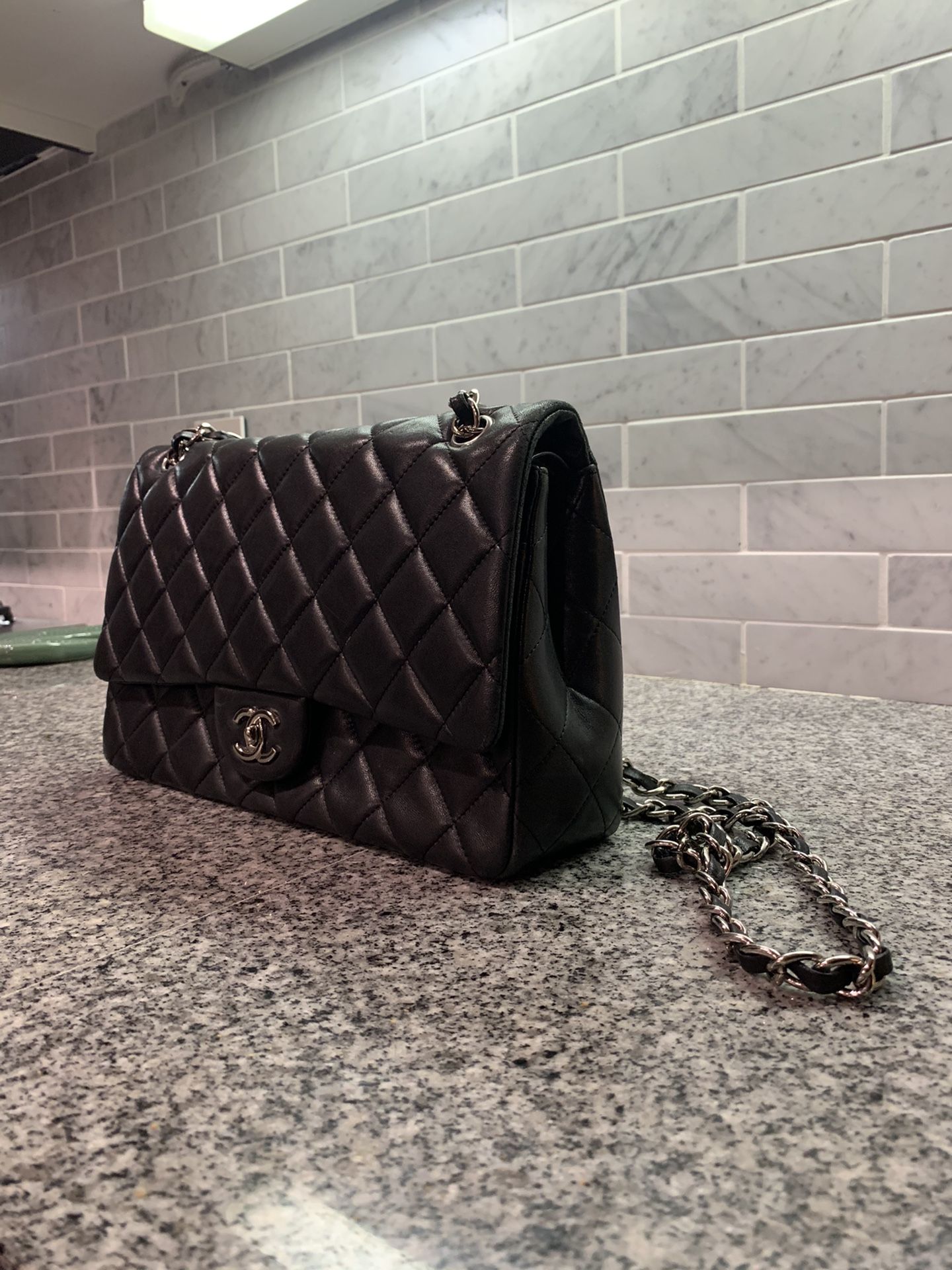 Chanel Bag - Caviar Quilted Medium Double Flap Black