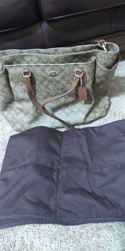 Coach diaper bag