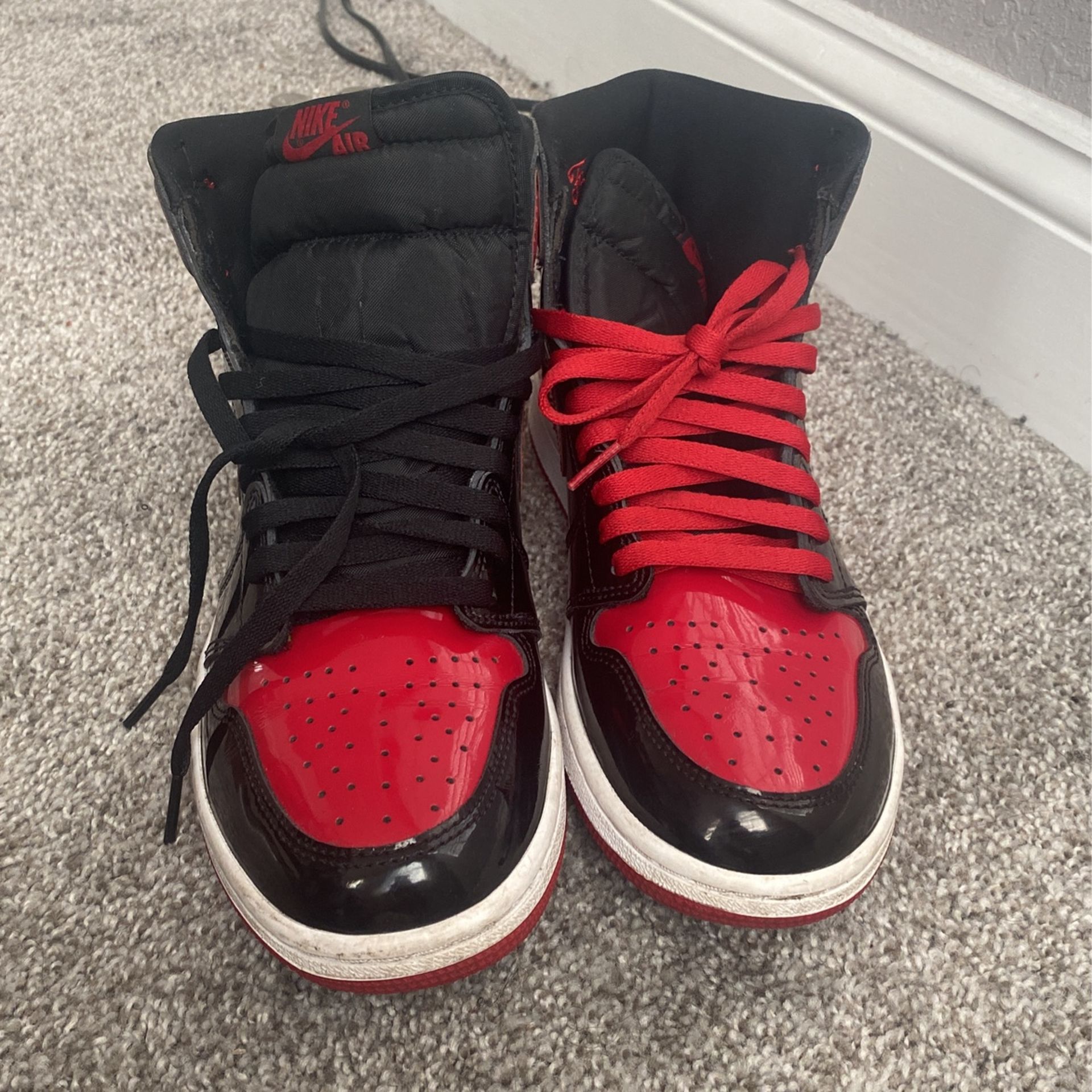 Jordan 1 Retro High Og Patent Bred