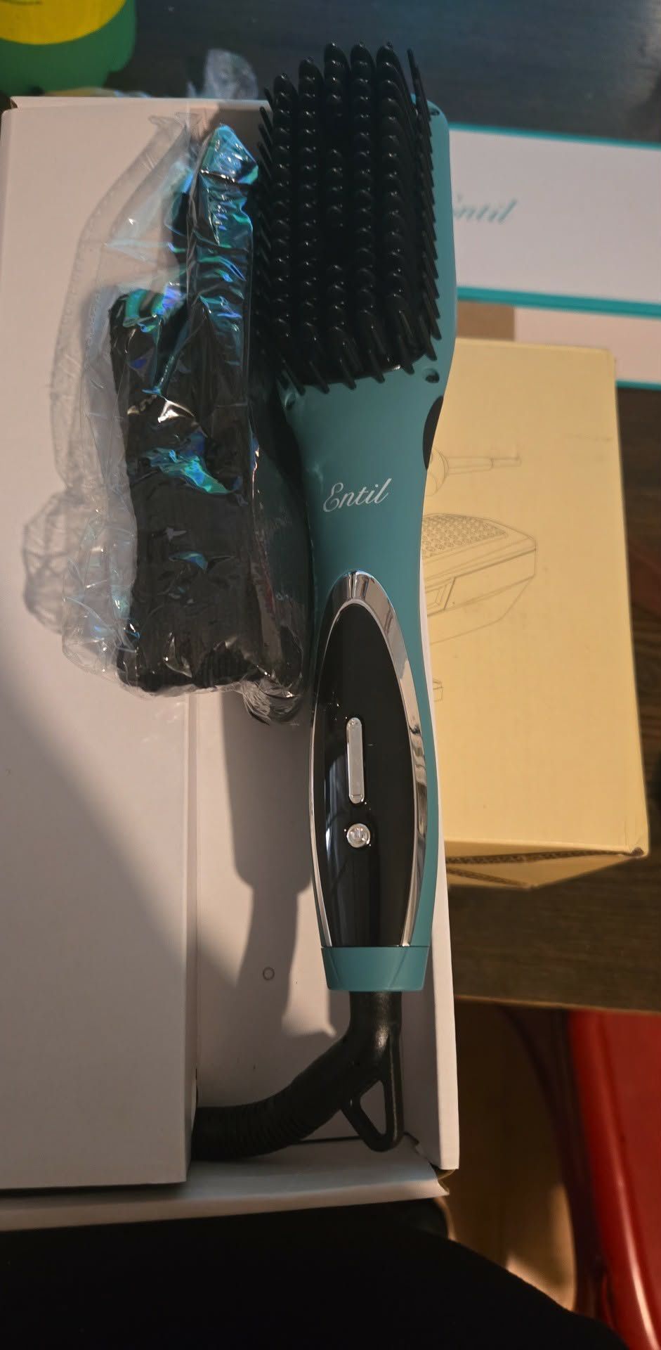 hair straightening brush