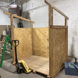 8’x5’ Wood Storage Shed  Just Finished 