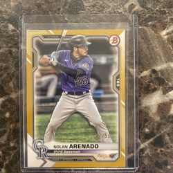 Nolan  Arenado 7/50 Gold