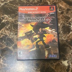 Shadow Hedgehog PlayStation 2 