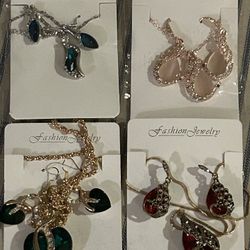 Jewelry - Necklaces and Earrings , set of 4