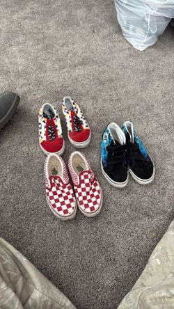 vans kids size 2-3