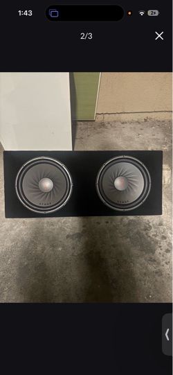 Subs 2x 12s and amp