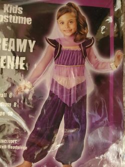 Spirit Halloween Dreamy Genie Costume Size 8