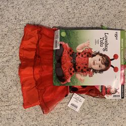 Ladybug Costume 12-18 Months 
