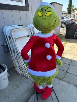 Large Grinch Christmas Plush Figure