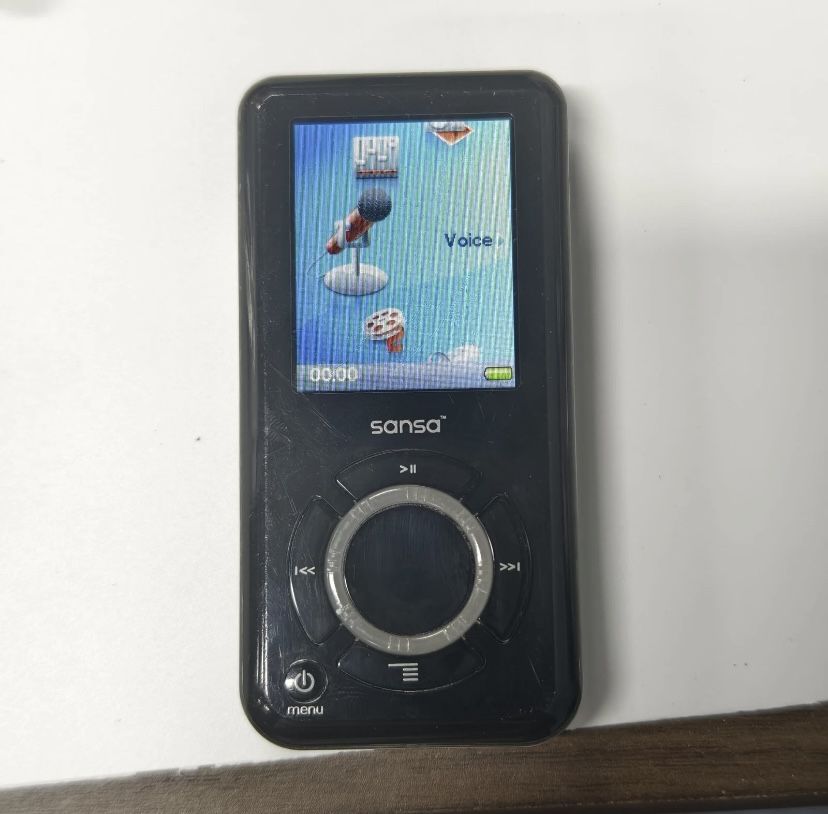 SanDisk Sansa e260 (4 GB) Digital Player without USB Cord Tested Working