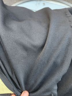 Black Knit Fabric for Sewing Clothing 5.1 x 30 Ft 10 Yards