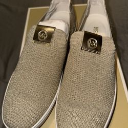 Michael Kors Gold Sneakers