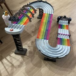 Mario Kart Hot Wheels Rainbow Road Track