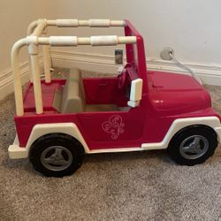 Our Generation Doll Jeep