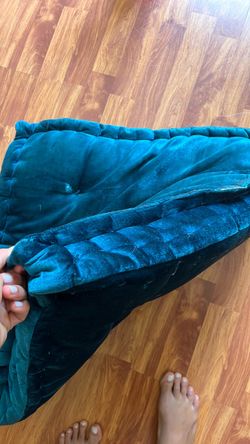 $1 teal cushion