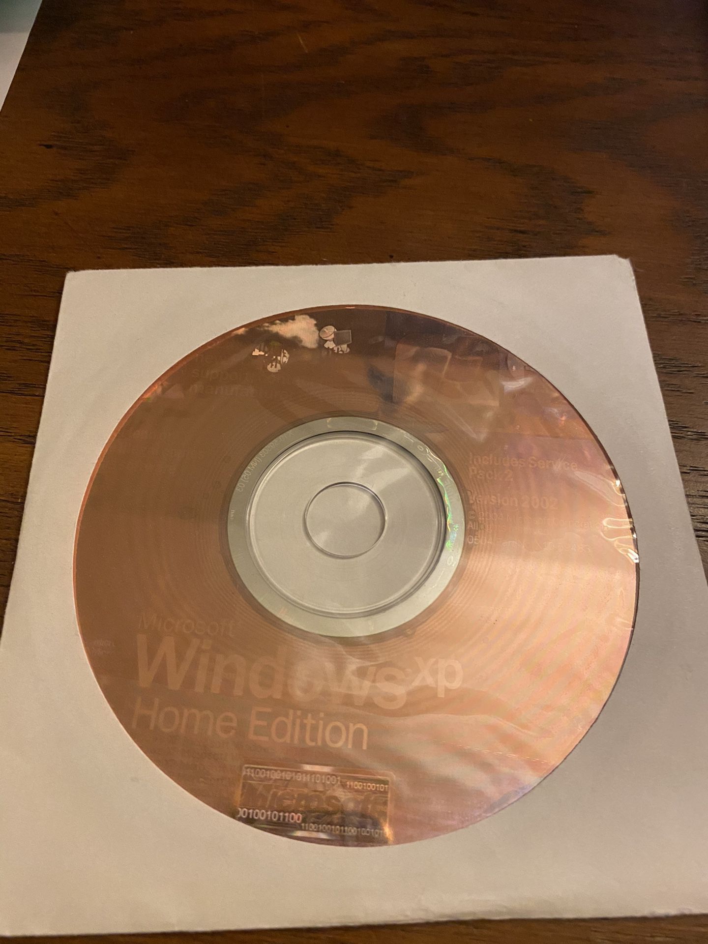Microsoft Windows XP Installation Disc CD w Keycode