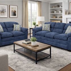 New Sofa And Loveseat With Free Delivery Same Day 