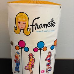1965 Francie Barbie carrying case