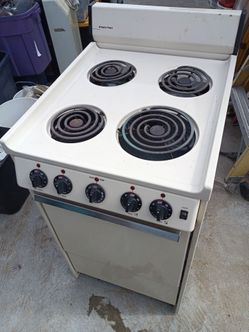 20 inch width electric range