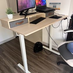 Standing Desk and Gaming Chair