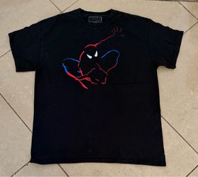 Vintage Spiderman Marvel Ride Movie Universal Studios Hollywood Large