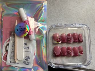 Press-On Nail Set with Application Kit