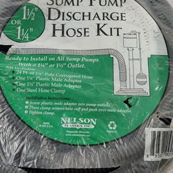 Sump Pump Discharge Hose Kit - New