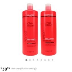 Wella Shampoo & Conditioner. 