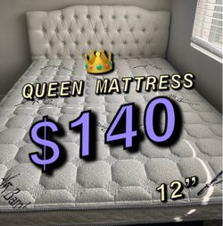 New Queen mattress only $140