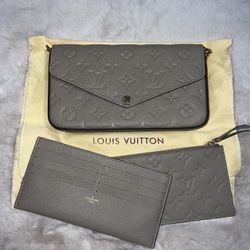 Louis Vutiion Felicie Pochette TURTLEDOVE/GREY