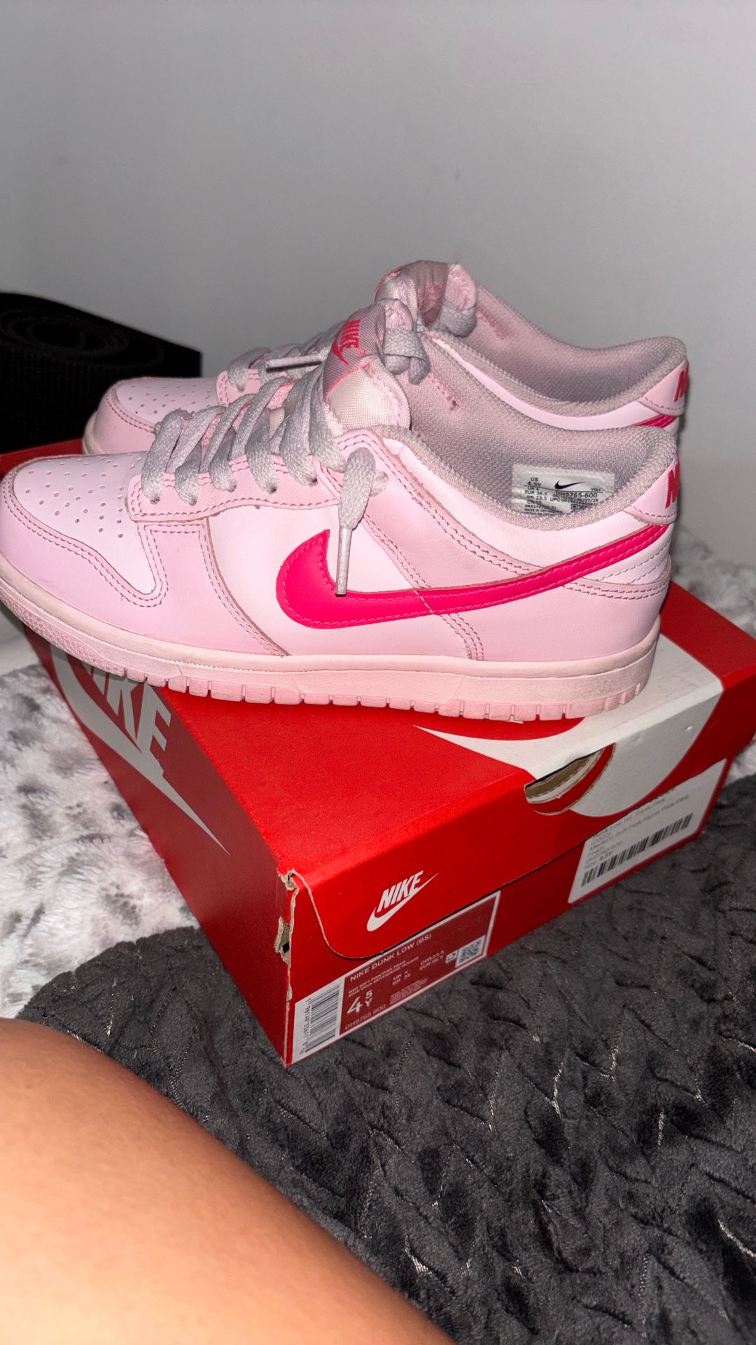 Triple Pink Dunk Lows