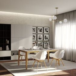 BRAND NEW 5 Piece 100% FSC Certified Wood Duraboard Indoor Furniture White With Arm Chairs Dining Set