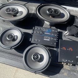 Complete Subs/Amp system 4x8’s Cerwin Vegas