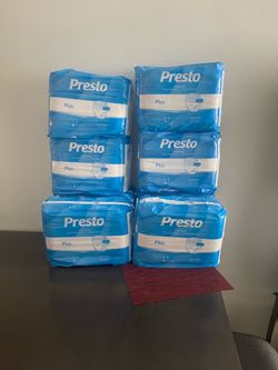 Presto Plus adult diapers