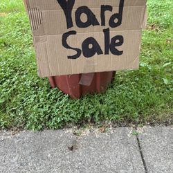 Yard Sale Happening Sunday