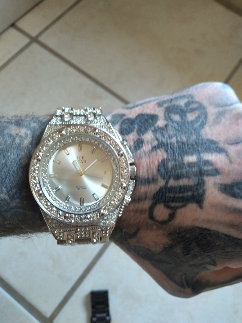 Iced Watch Mens