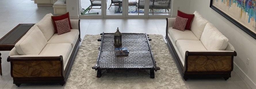 Rustic OX Cart Table