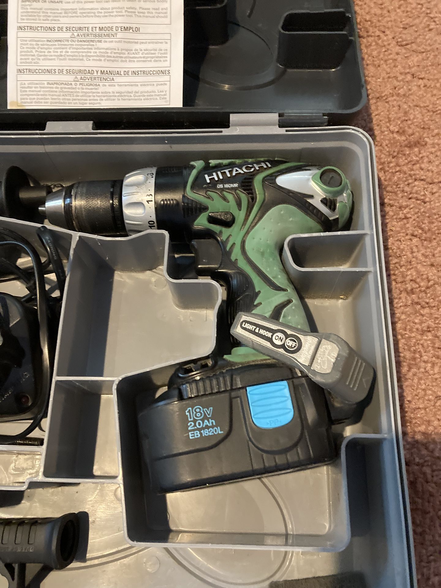 Hitachi DS18DMR Cordless Screwdriver