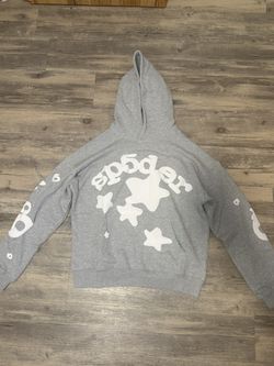 Grey Sp5der Hoodie