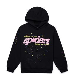 Sp5der Hoodie Black