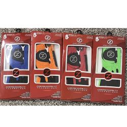 Pack Of 4 Junior Zero Friction LEFT Perform Compression Fit Golf Glove, One Size