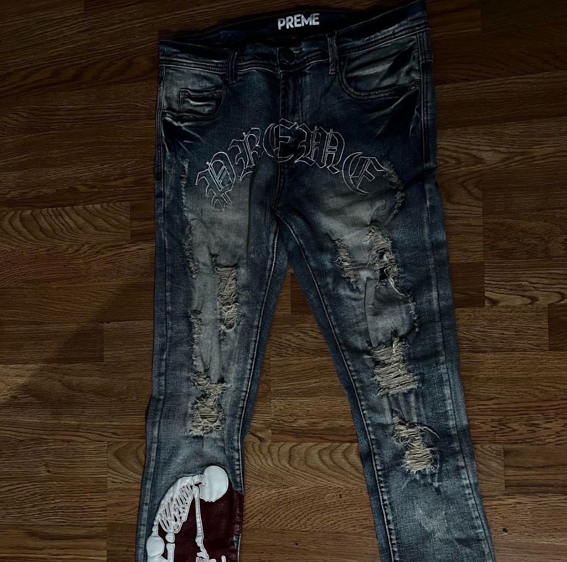Preme skinny jeans