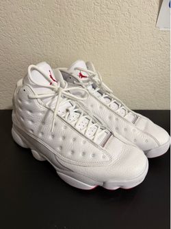jordan 13 retro white wolf grey (used)
