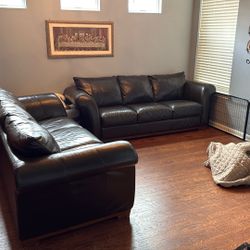 Italian Leather Sofa