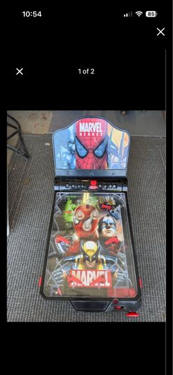 Marvel heroes pinball machine