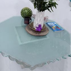 Glass Top Table